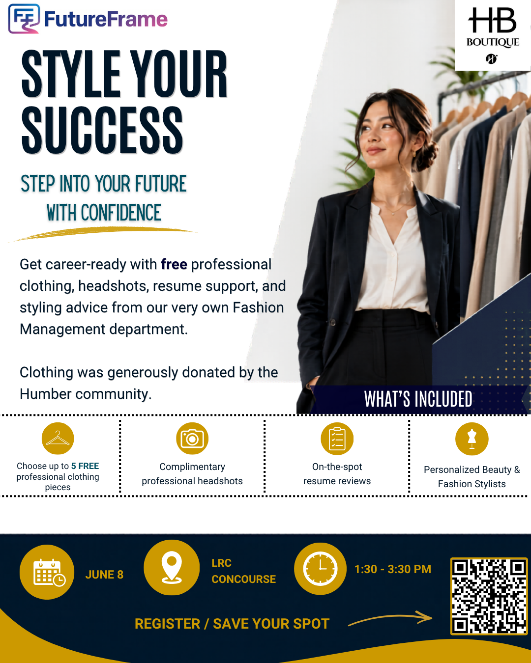 Style Your Success Poster