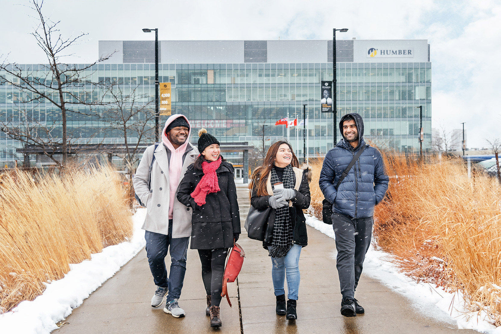 Group of student