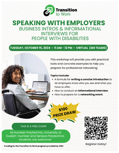 Poster Transition to Work