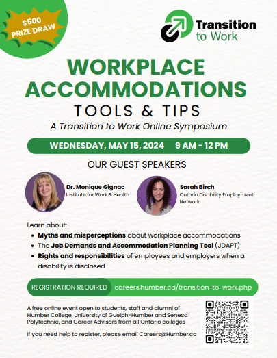 Poster Transition to Work 2024